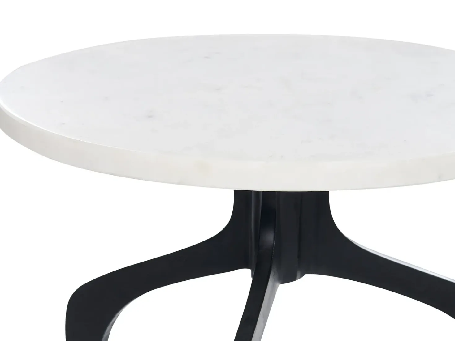 Tavolino TIHOI Marmo Nero/Bianco