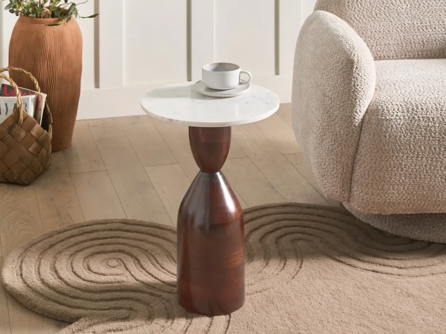 Tavolino WALLULA Legno di mango Marrone