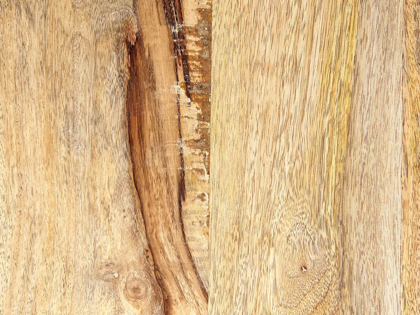 Tavolino WILLS Legno di mango Marrone/Nero