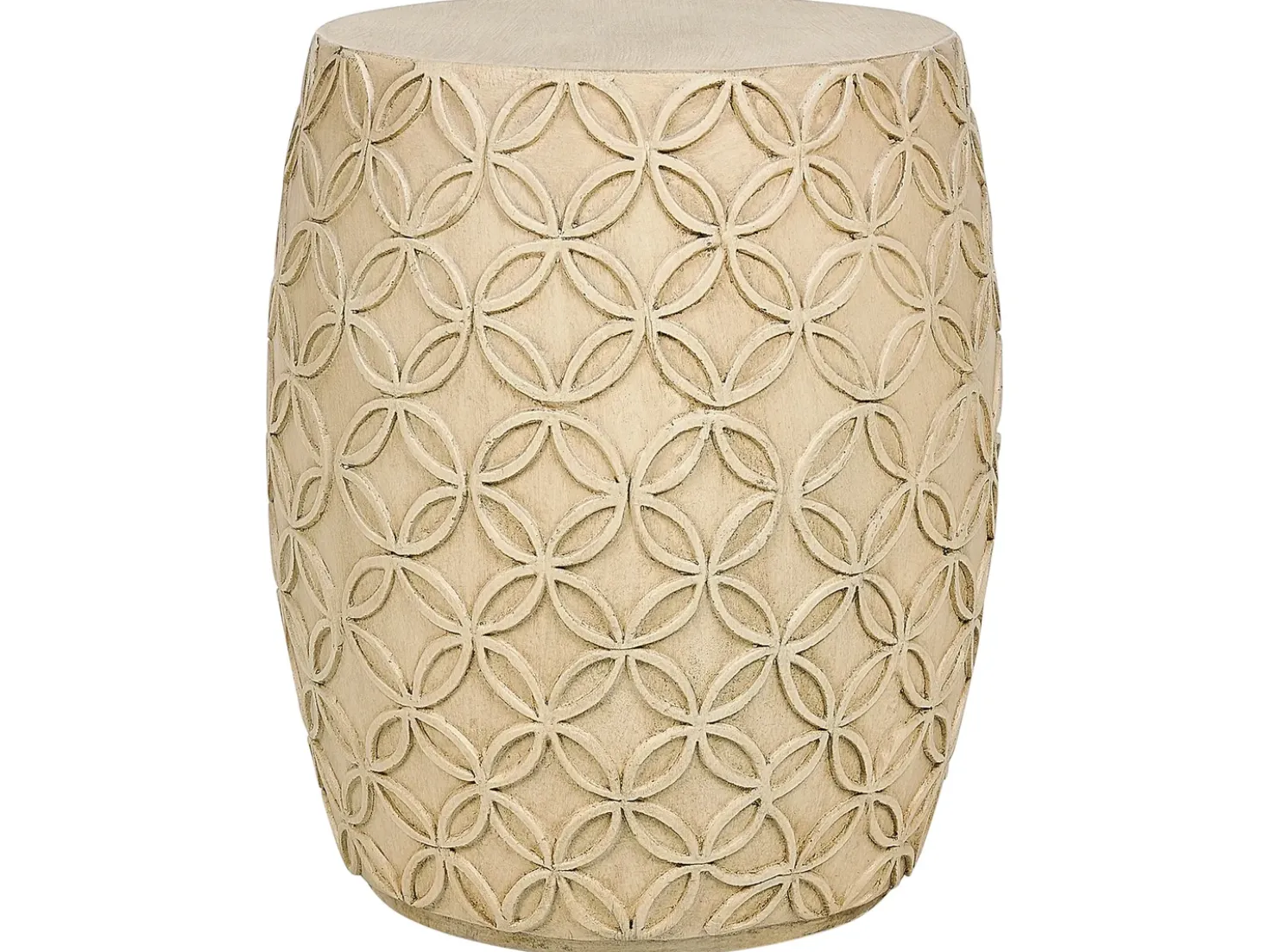 Tavolino ZOGNO 33 cm 33 cm Beige chiaro