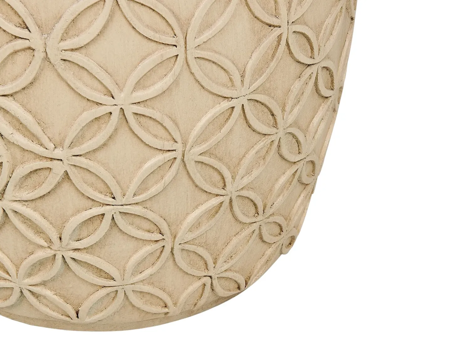 Tavolino ZOGNO 33 cm 33 cm Beige chiaro