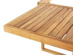 Tavolo da balcone UDINE 70 cm 69 cm Legno d'acacia Marrone