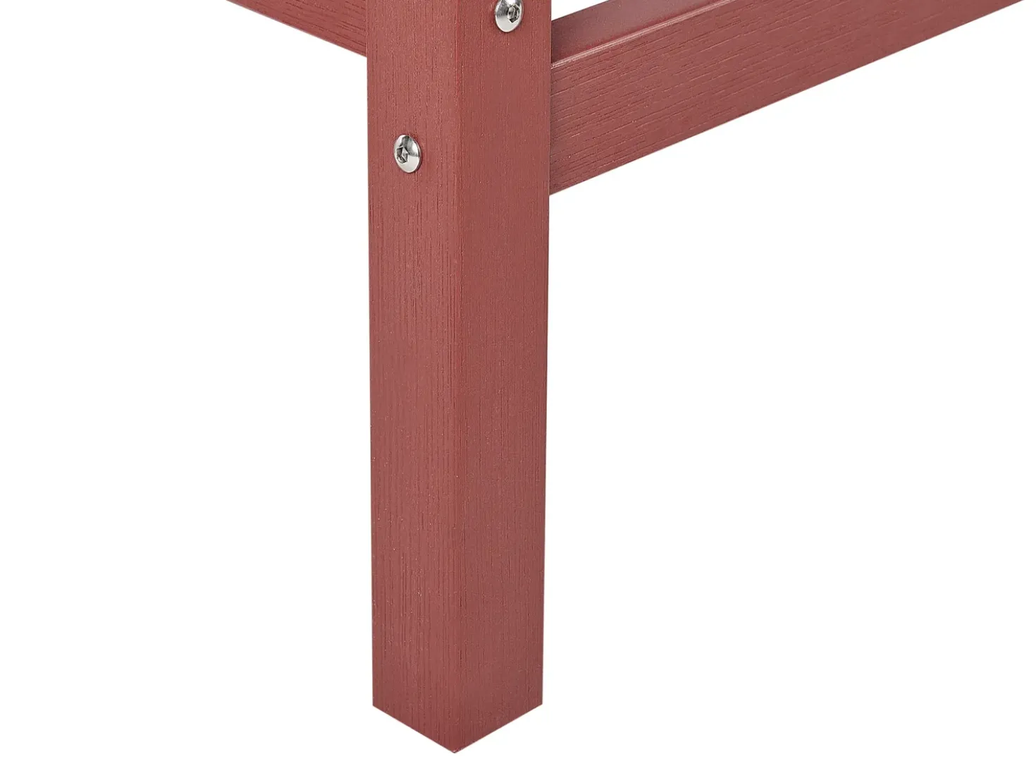 Tavolo da bar da giardino ADIRONDACK 60 cm 59 cm Materiale sintetico Rosso