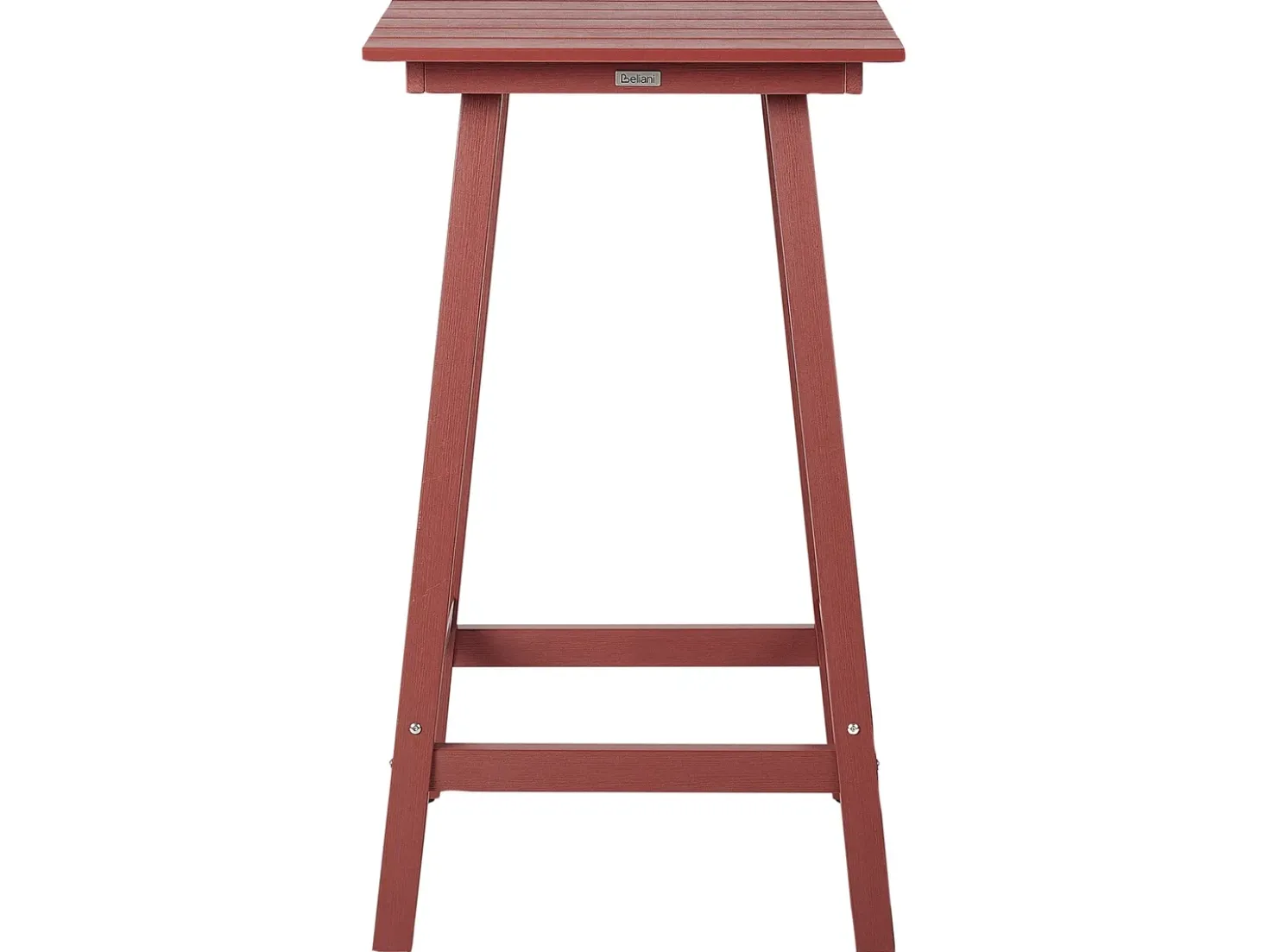 Tavolo da bar da giardino ADIRONDACK 60 cm 59 cm Materiale sintetico Rosso