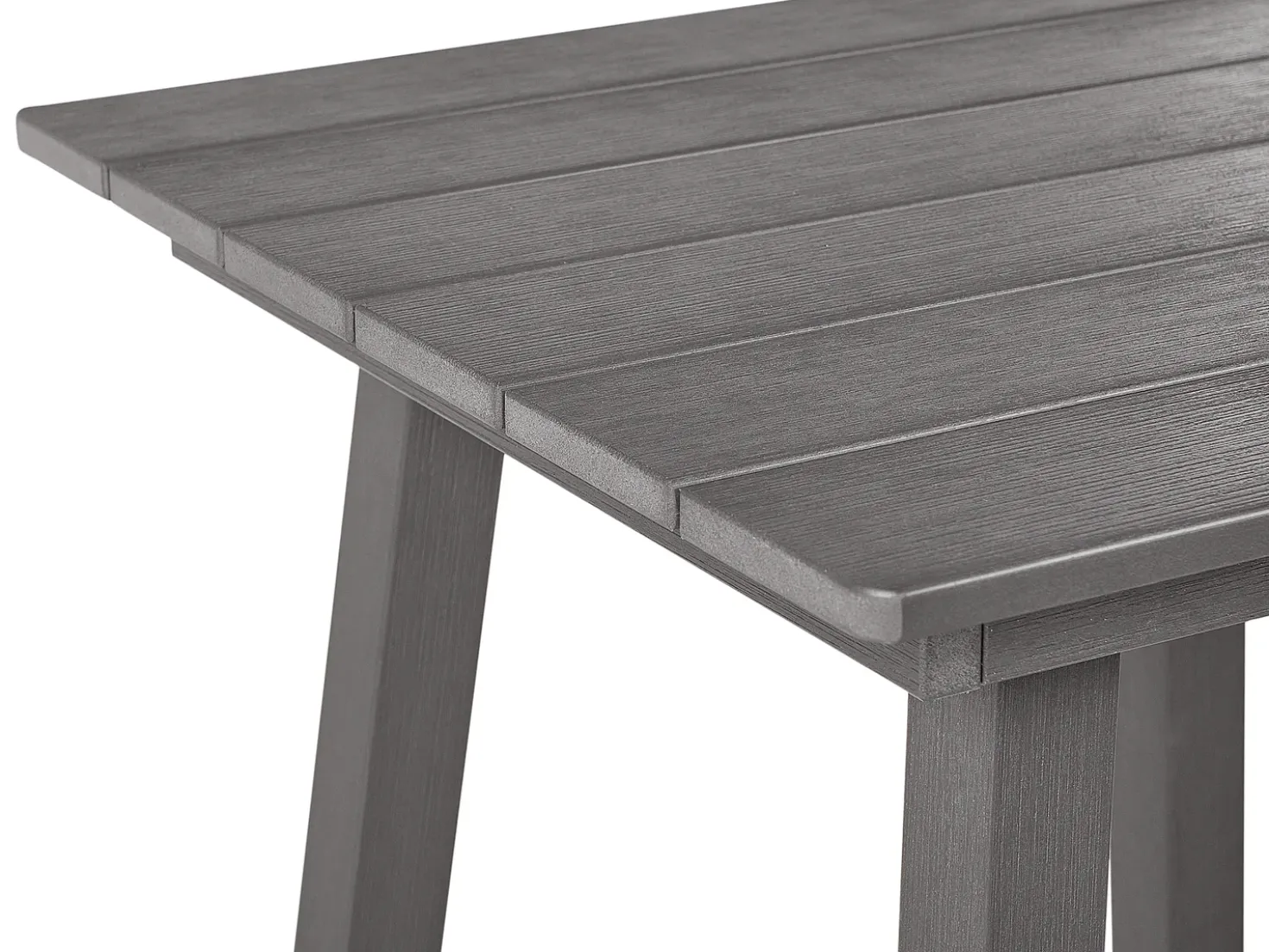 Tavolo da bar da giardino ADIRONDACK 60 cm 59 cm Materiale sintetico Grigio scuro