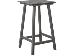 Tavolo da bar da giardino ADIRONDACK 60 cm 59 cm Materiale sintetico Grigio scuro