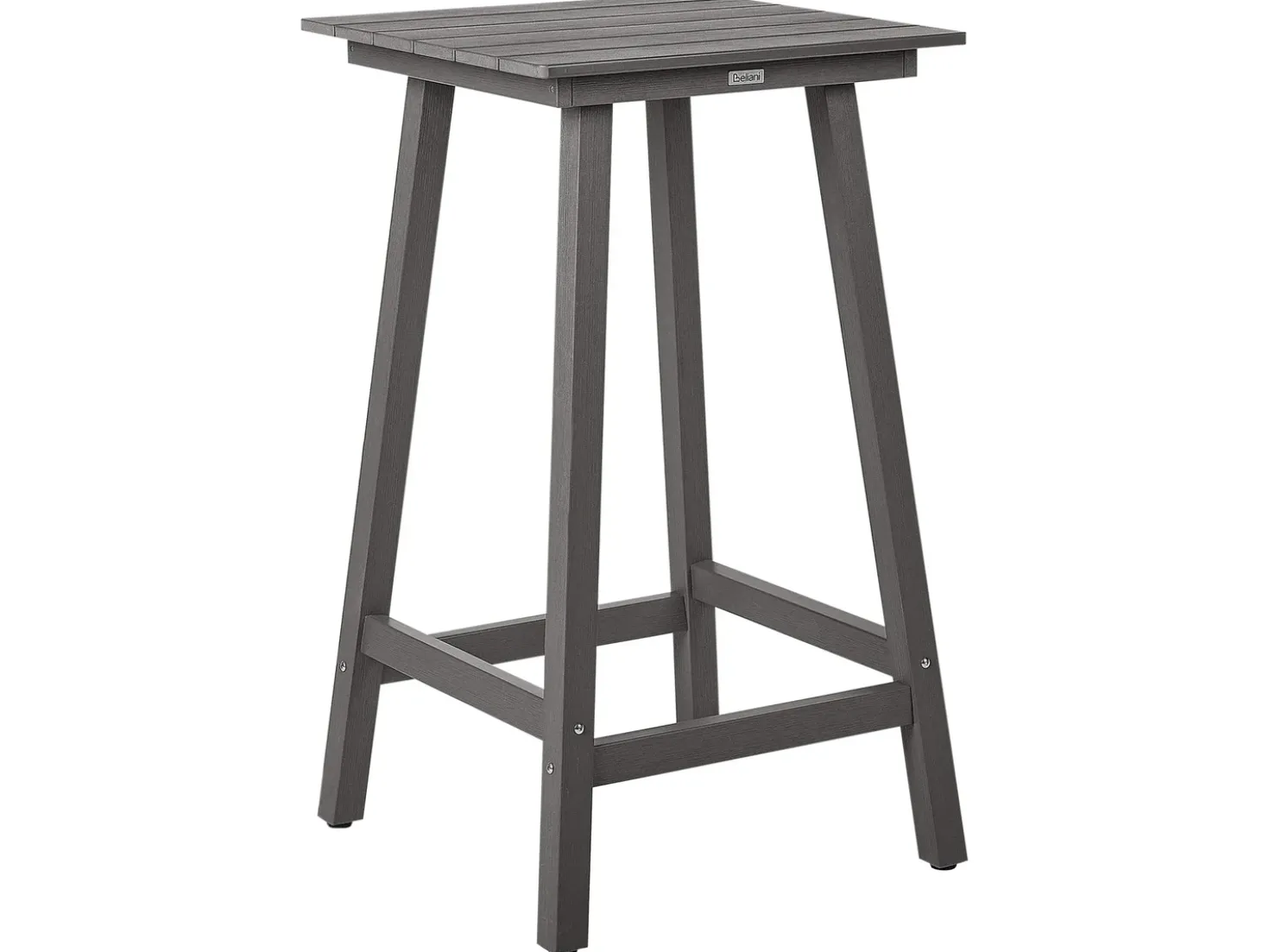 Tavolo da bar da giardino ADIRONDACK 60 cm 59 cm Materiale sintetico Grigio scuro