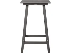 Tavolo da bar da giardino ADIRONDACK 60 cm 59 cm Materiale sintetico Grigio scuro