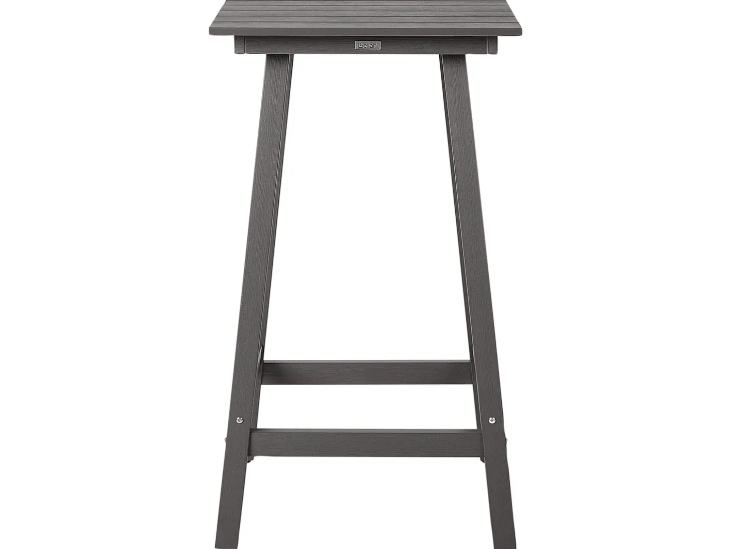 Tavolo da bar da giardino ADIRONDACK 60 cm 59 cm Materiale sintetico Grigio scuro