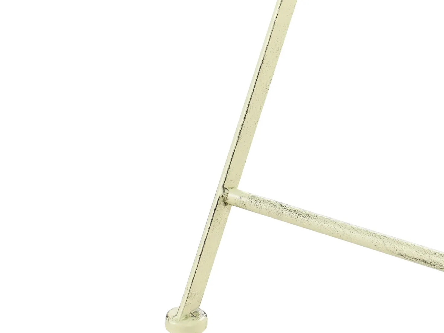 Tavolo da bar da giardino BIVIO 60 cm 60 cm Metallo Verde chiaro
