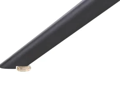 Tavolo da bar da giardino LEMNOS 60 cm 60 cm Nero