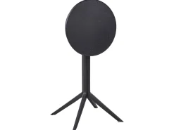 Tavolo da bar da giardino LEGRENA 60 cm 60 cm Nero