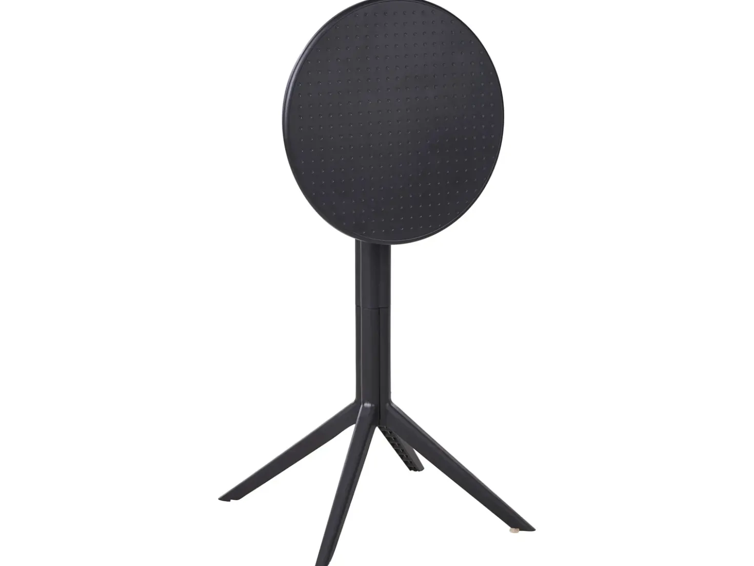 Tavolo da bar da giardino LEGRENA 60 cm 60 cm Nero