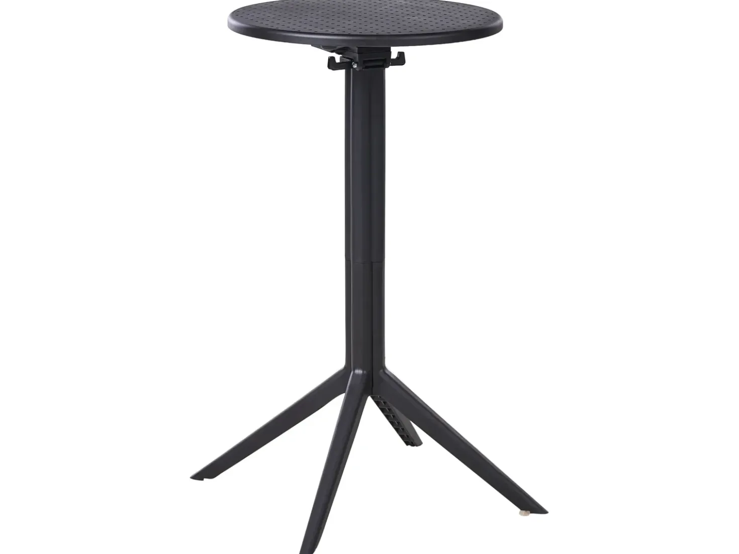 Tavolo da bar da giardino LEGRENA 60 cm 60 cm Nero