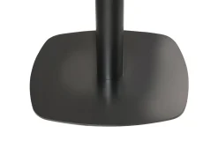 Tavolo da bar MORELLA Nero/Marrone scuro 60 cm 60 cm