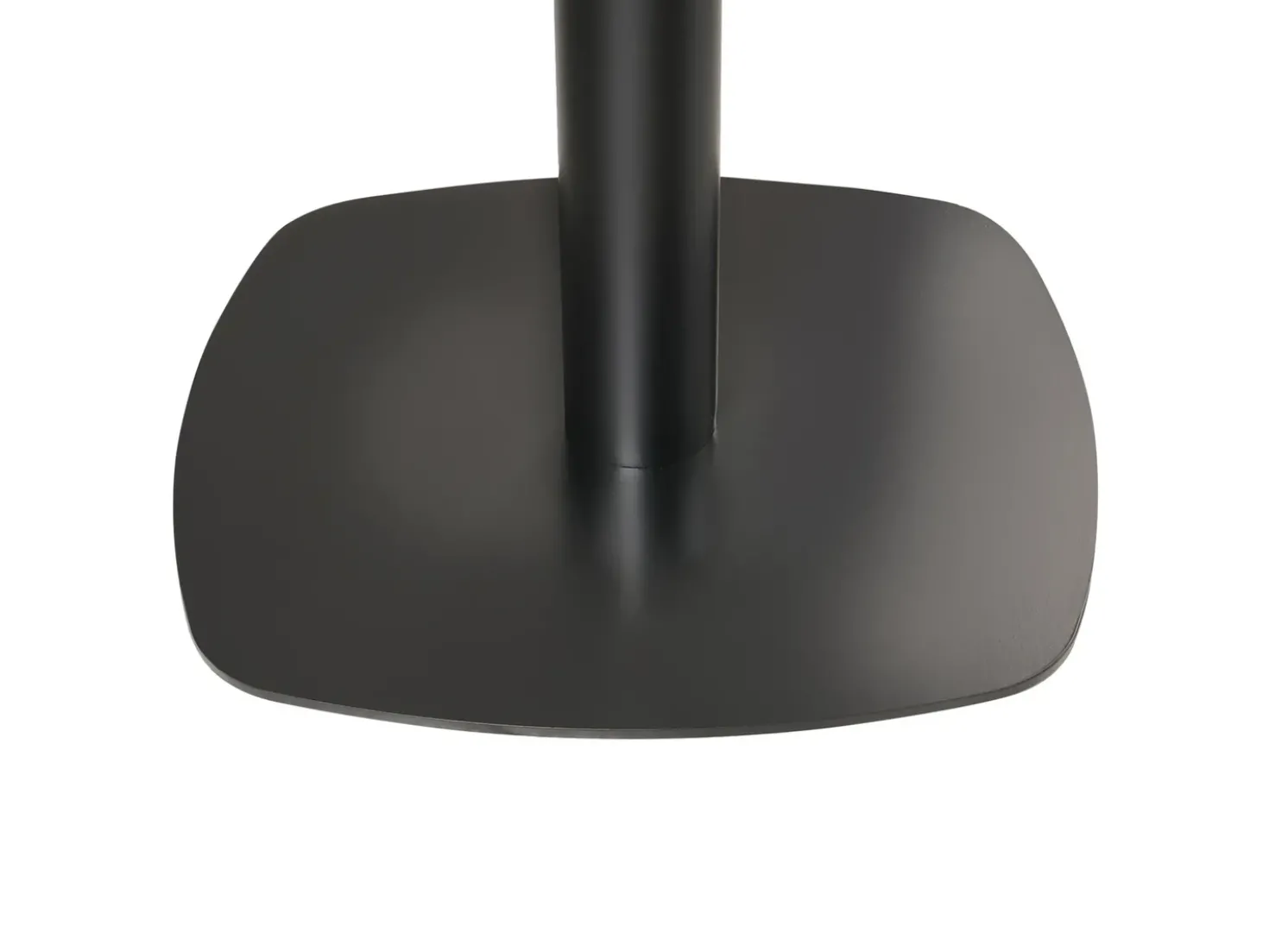 Tavolo da bar MORELLA Nero/Marrone scuro 60 cm 60 cm