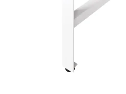 Tavolo da bar per esterni MAENZA 120 cm 40 cm Metallo Bianco