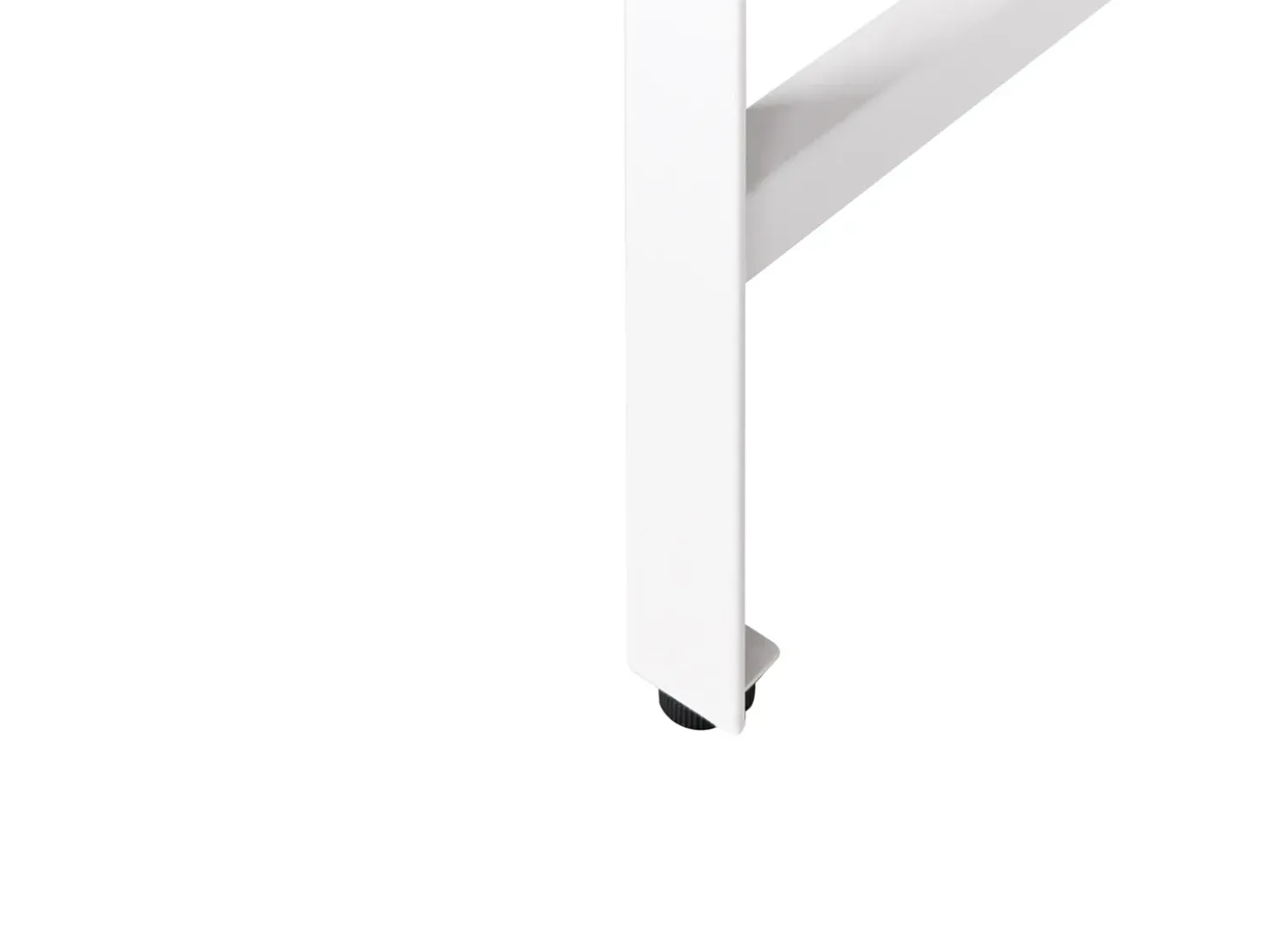 Tavolo da bar per esterni MAENZA 120 cm 40 cm Metallo Bianco