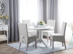 Tavolo da pranzo AKRON Bianco 100 cm 100 cm