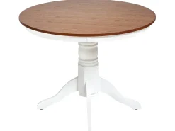 Tavolo da pranzo AKRON Frassino marrone 100 cm 100 cm Legno