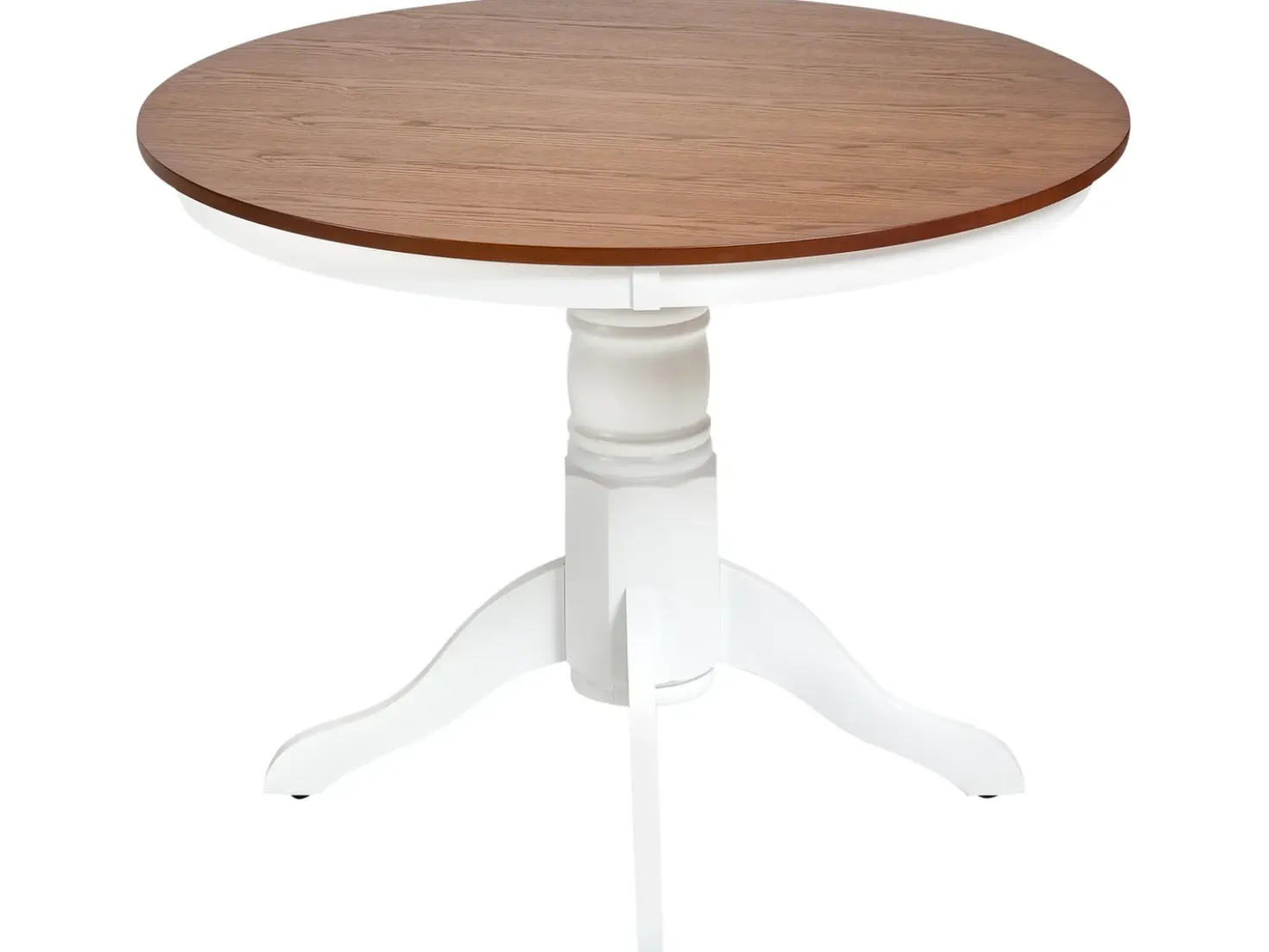 Tavolo da pranzo AKRON Frassino marrone 100 cm 100 cm Legno