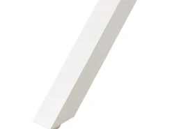 Tavolo da pranzo allungabile da giardino FANES 184/242 cm 90 cm Metallo Bianco