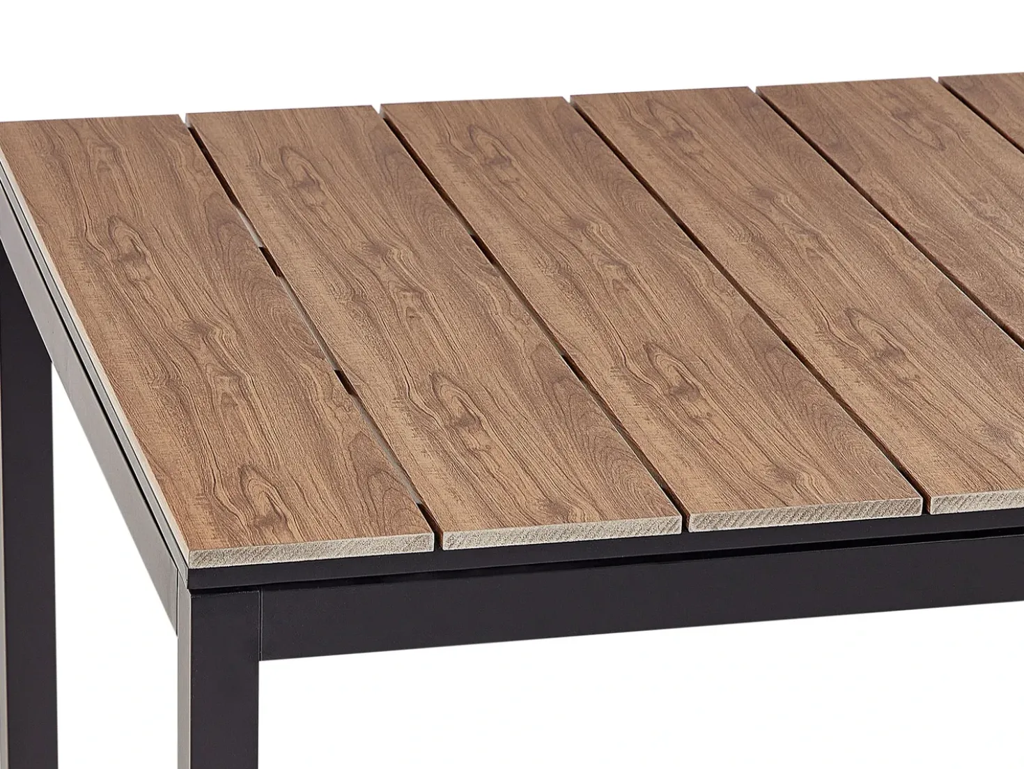Tavolo da pranzo allungabile da giardino TOFANE 198/248 cm 90 cm Marrone