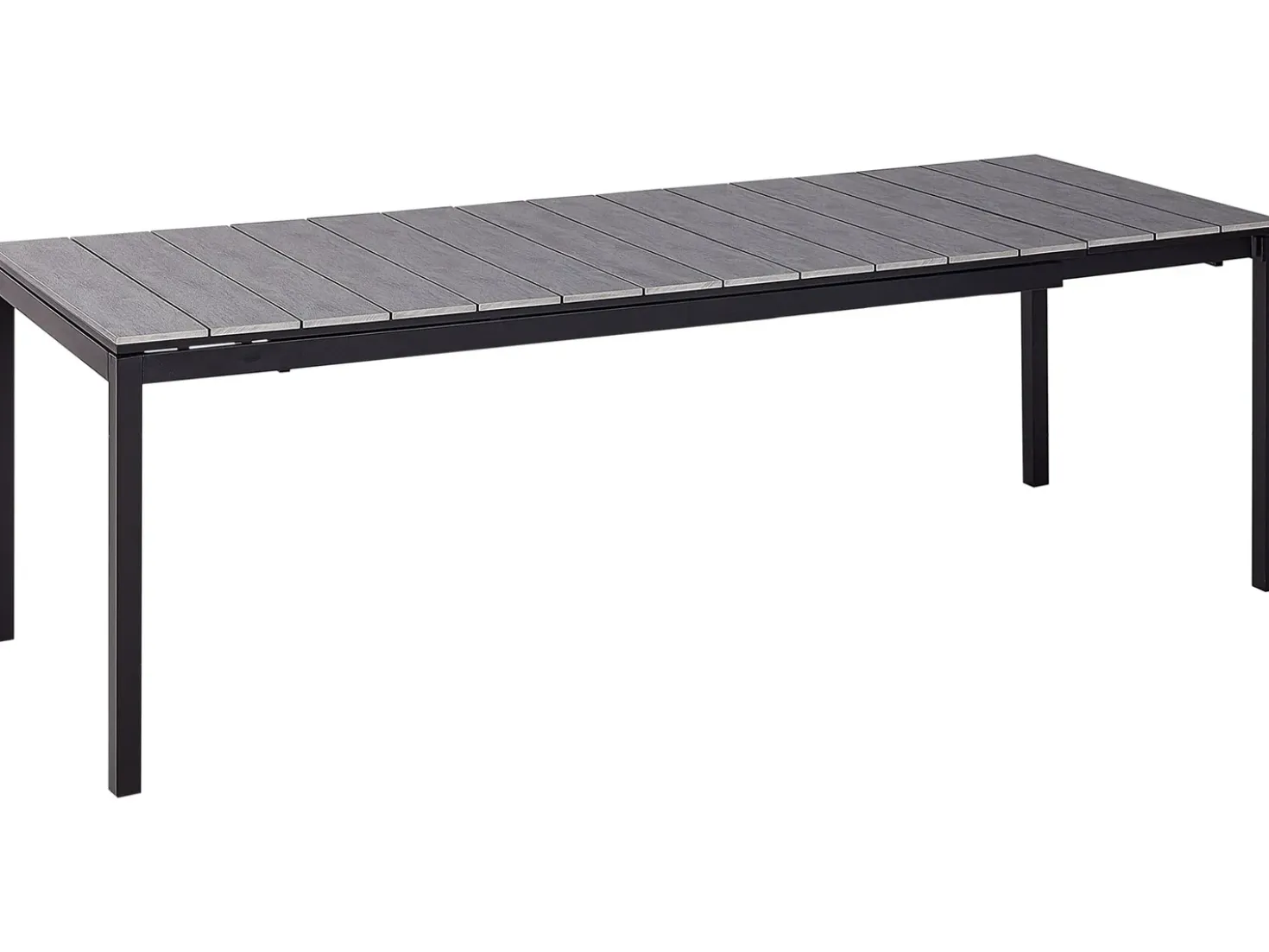 Tavolo da pranzo allungabile da giardino TOFANE 198/248 cm 90 cm Grigio
