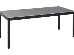 Tavolo da pranzo allungabile da giardino TOFANE 198/248 cm 90 cm Grigio
