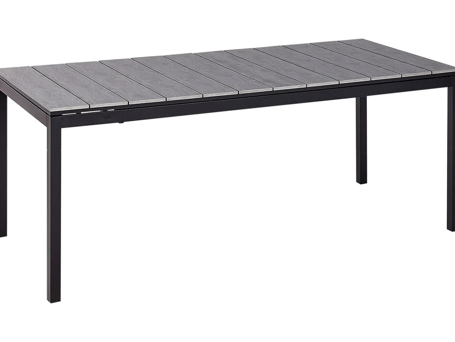 Tavolo da pranzo allungabile da giardino TOFANE 198/248 cm 90 cm Grigio