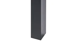 Tavolo da pranzo allungabile da giardino BINASCO 160/220 cm 90 cm Effetto pietra Grigio