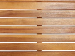 Tavolo da pranzo allungabile da giardino MAUI 160/220 cm 100 cm Legno d'acacia Marrone chiaro