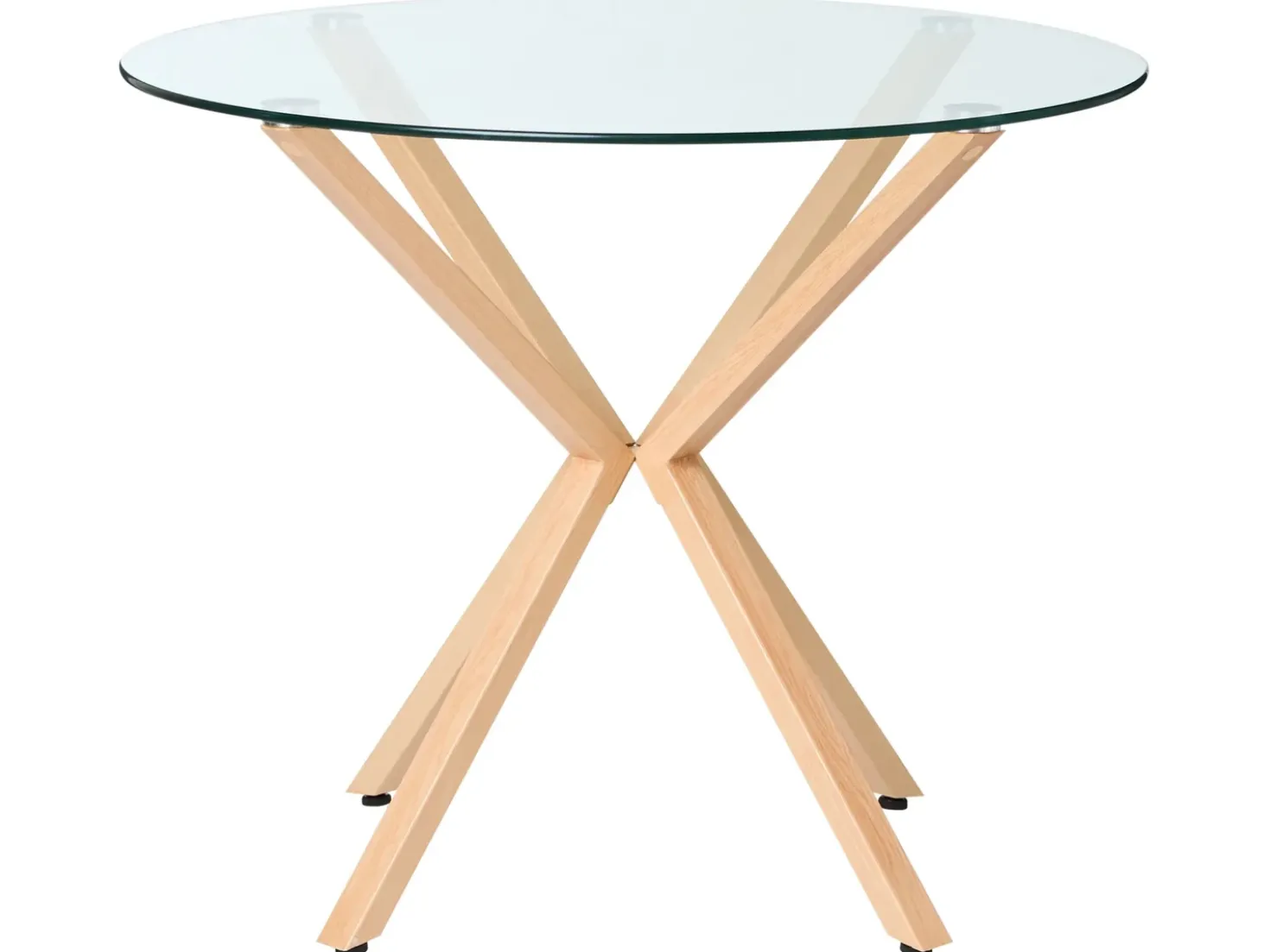 Tavolo da pranzo ALTURA Trasparente 90 cm 90 cm