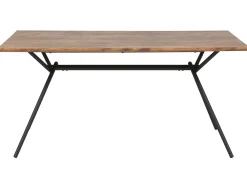 Tavolo da pranzo AMSTERDAM Marrone scuro 160 cm 90 cm