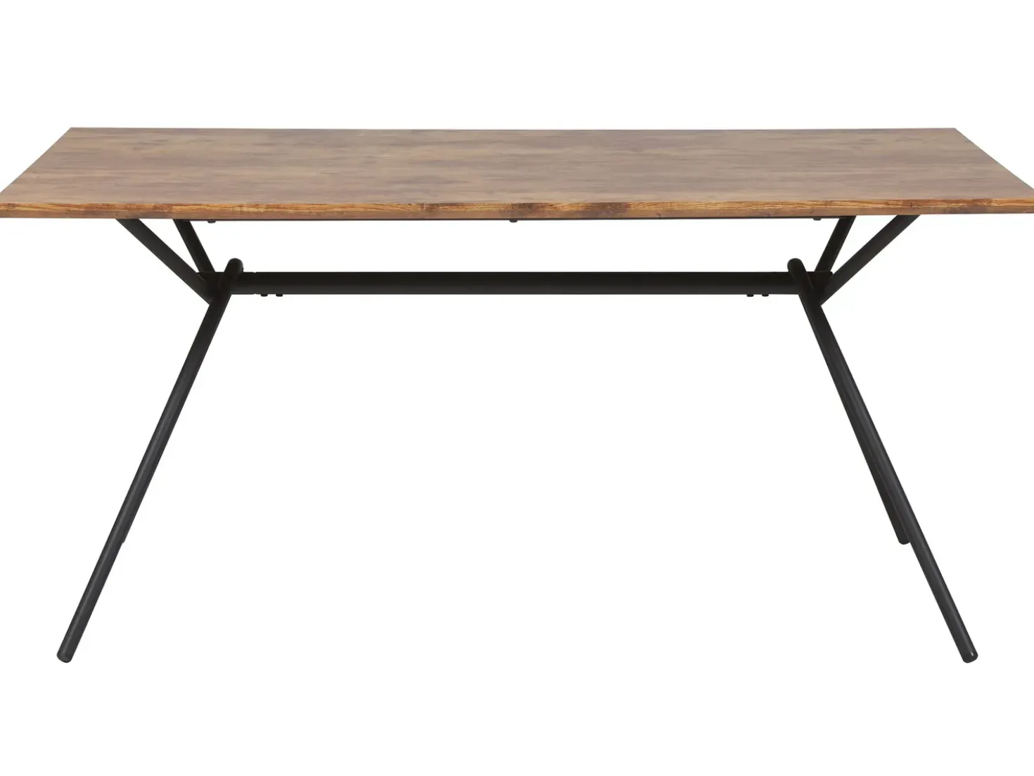 Tavolo da pranzo AMSTERDAM Marrone scuro 160 cm 90 cm