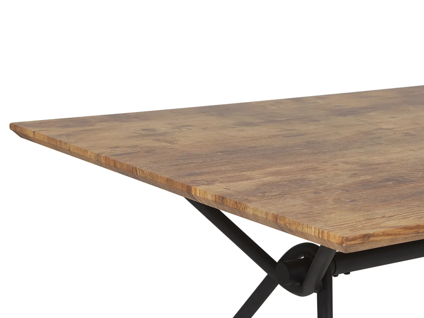Tavolo da pranzo AMSTERDAM Marrone scuro 160 cm 90 cm