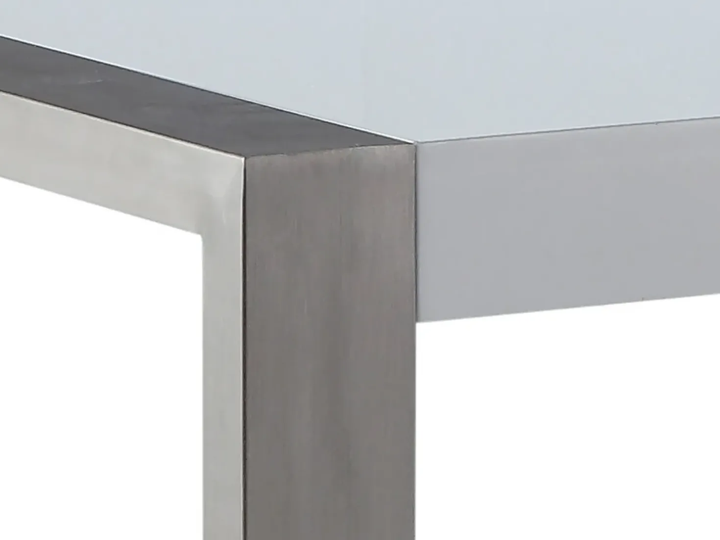 Tavolo da pranzo ARCTIC Argento 180 cm 90 cm