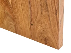 Tavolo da pranzo ARRAN Marrone 100 cm 100 cm Legno d'acacia