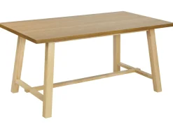 Tavolo da pranzo BARNES Frassino naturale 160 cm 90 cm