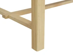 Tavolo da pranzo BARNES Frassino naturale 160 cm 90 cm
