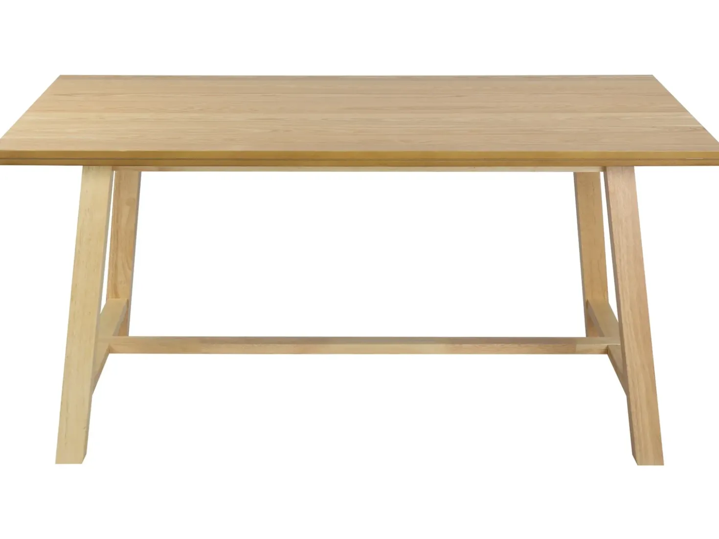 Tavolo da pranzo BARNES Frassino naturale 160 cm 90 cm