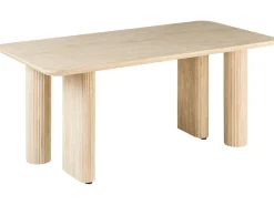 Tavolo da pranzo BARROY Effetto travertino 180 cm 90 cm