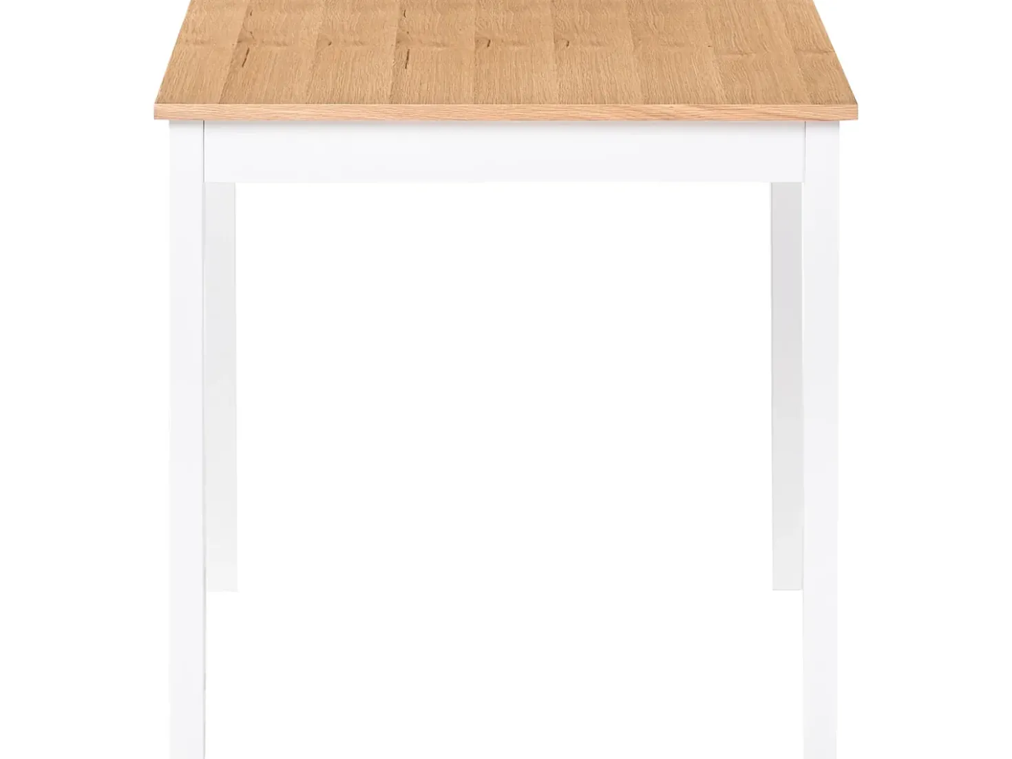 Tavolo da pranzo BATTERSBY Rovere chiaro 80 cm 80 cm