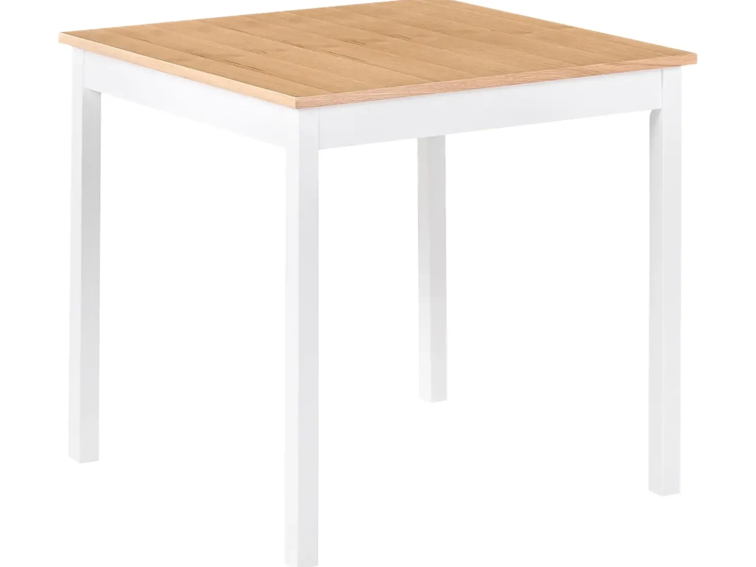 Tavolo da pranzo BATTERSBY Rovere chiaro 80 cm 80 cm