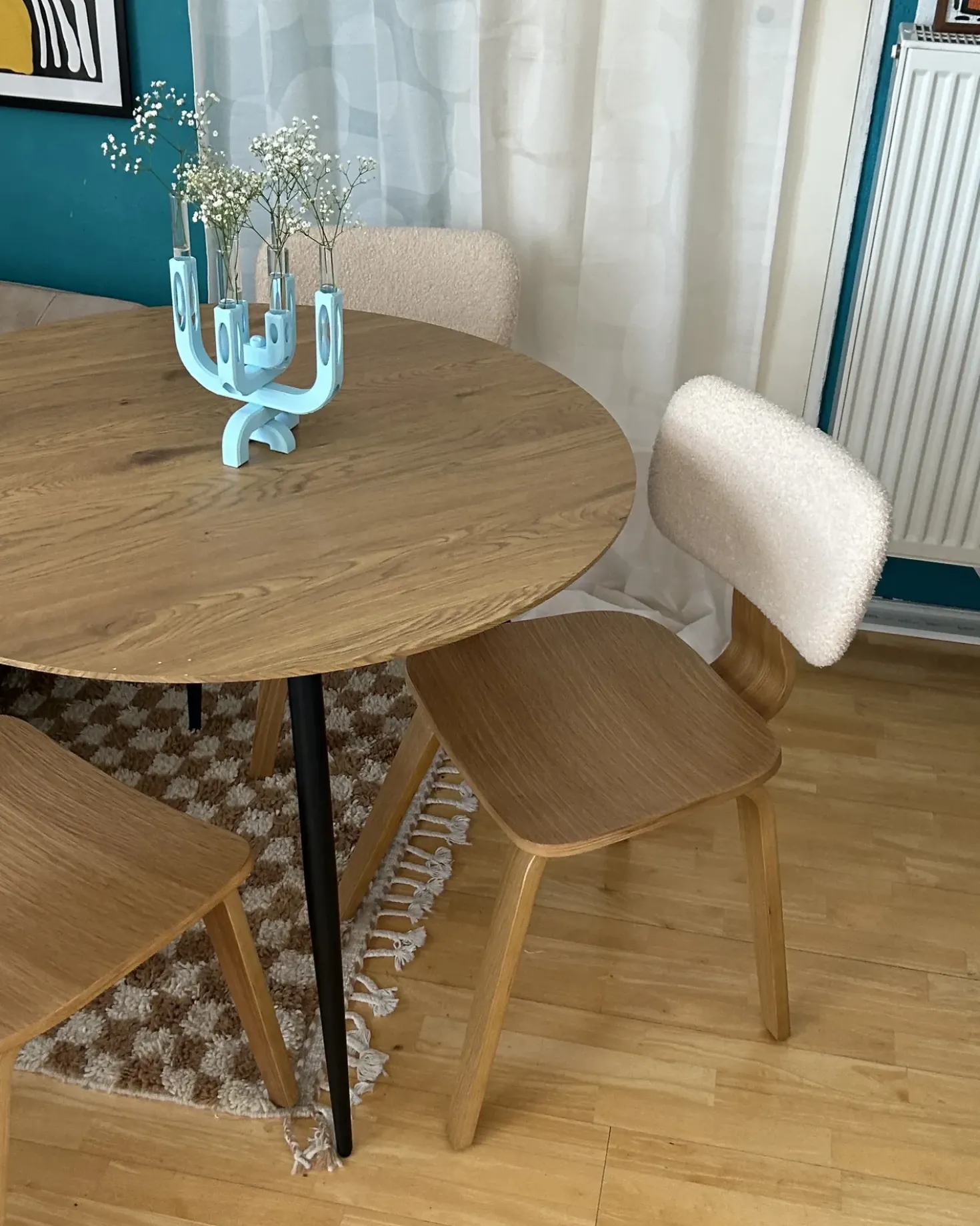 Tavolo da pranzo BJORKA Marrone chiaro 100 cm 100 cm