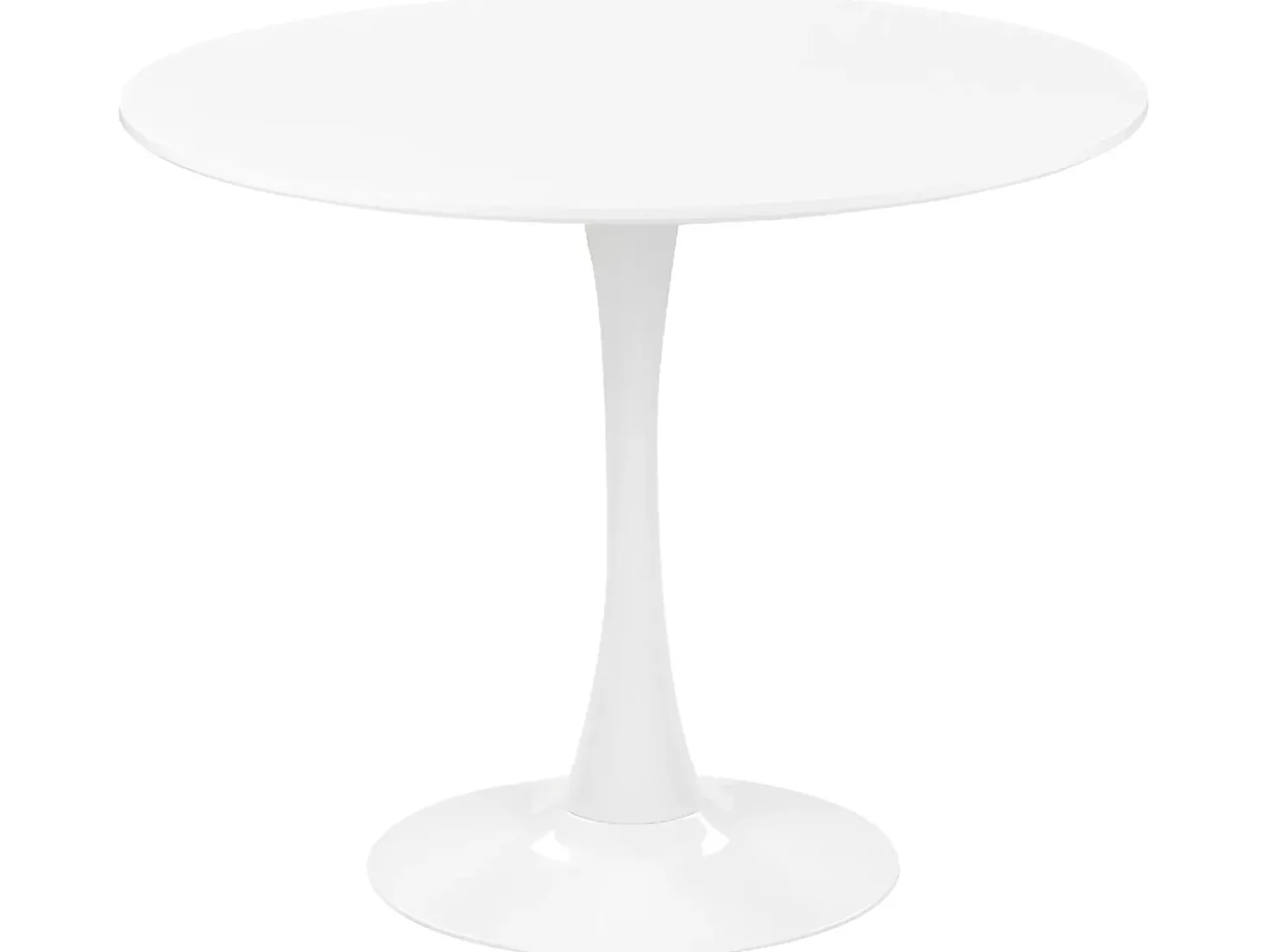 Tavolo da pranzo BOCA Bianco 90 cm 90 cm