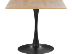 Tavolo da pranzo BOCA Frassino chiaro 90 cm 90 cm