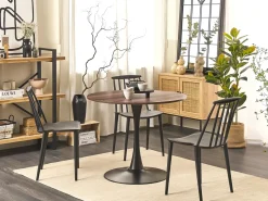 Tavolo da pranzo BOCA Marrone scuro 90 cm 90 cm