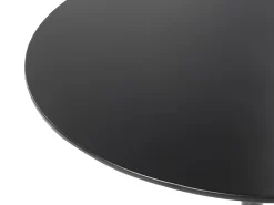 Tavolo da pranzo BOCA Nero 90 cm 90 cm