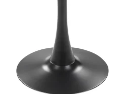 Tavolo da pranzo BOCA Nero 90 cm 90 cm